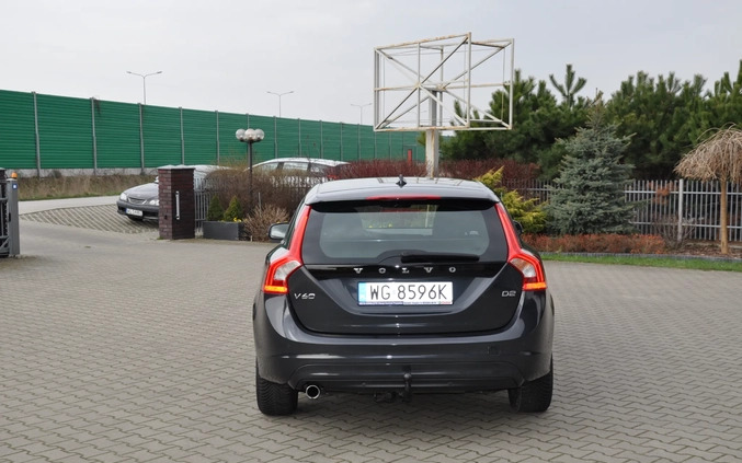 Volvo V60 cena 35900 przebieg: 212000, rok produkcji 2013 z Kórnik małe 79